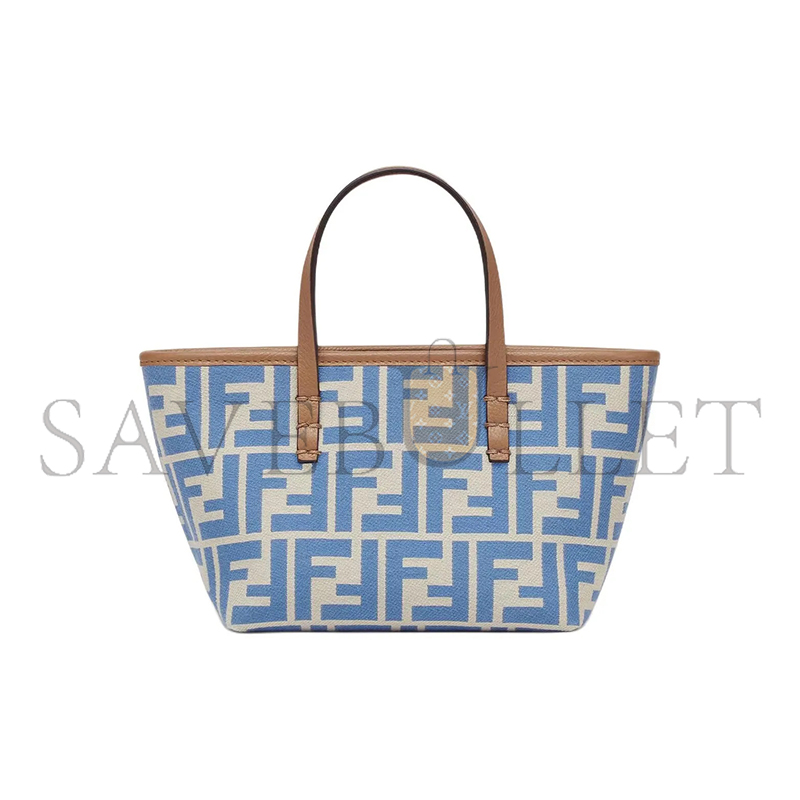 F**di roll ff jacquard mini tote bag 8bs09anwtf1npy (18*14*12cm)